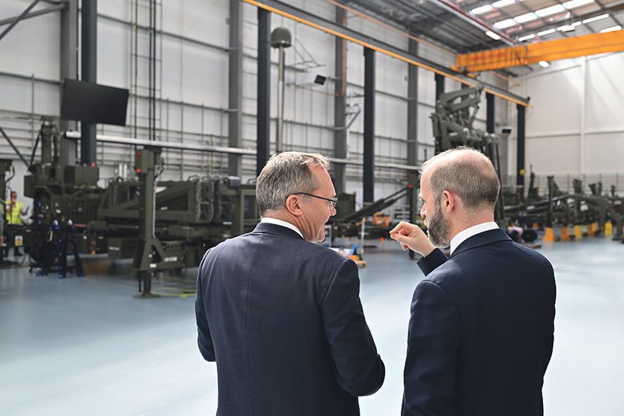 Defence giant's job boost